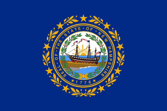 New Hampshire flag